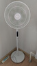 美的（Midea）【幸运草安睡1S】直流变频语音遥控电风扇家用卧室静音落地式风扇台式抗菌大风力一级能效节能电扇 实拍图