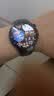 华为HUAWEI WATCH 5 42mm基础款深锖色不锈钢表壳幻月黑氟橡胶表带eSIM智能手表 实拍图