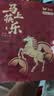 双枪红檀木马上筷乐10双装+赠饭勺 实拍图