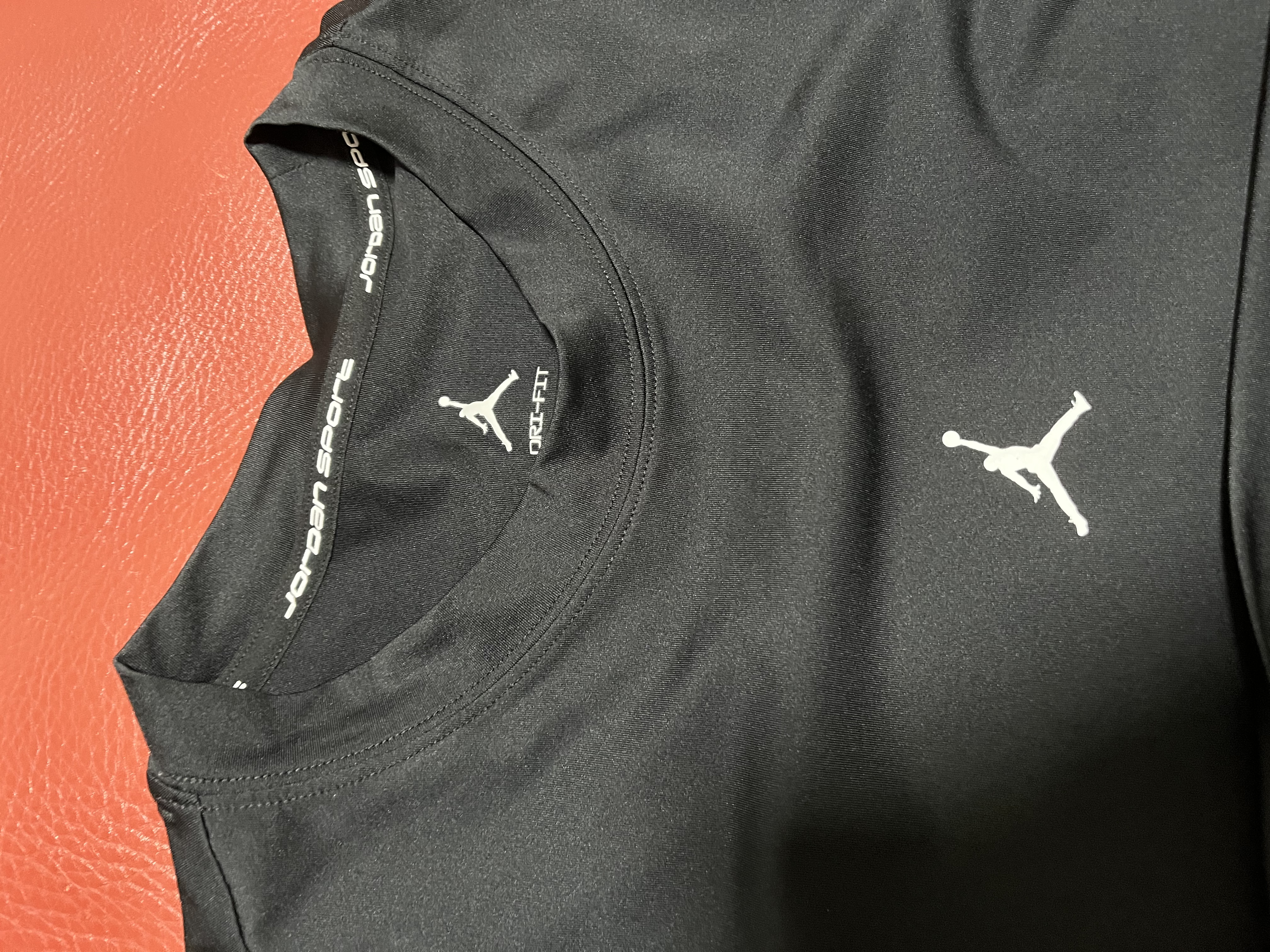 Jordan 男子短袖T恤百搭运动休闲短袖IF0883-010黑XL透气百搭 实拍图