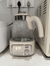 美的（Midea）花漾0胶水全玻璃养生壶多功能煮茶壶母婴调奶器烧水壶恒温电热水壶全自动1.5L MK-YS15B303J 实拍图