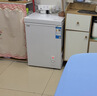 奥克斯（AUX）小冰柜家用小型冷藏柜冷冻柜两用冰柜小型租房家用小冰箱小型冷柜 铜管/138升级/可囤80斤肉/减霜80% 实拍图