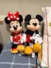 迪士尼（Disney）经典米奇米妮毛绒玩偶玩具大号公仔情侣结婚礼物压床娃娃生日礼物 米奇米妮红色小号组合 赠礼袋 实拍图