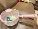 卡罗特奶锅不粘锅钛陶瓷小奶锅婴儿辅食锅泡面牛奶锅燃气电磁炉通用20cm 实拍图