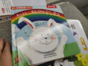 乐乐趣触摸书 趣味创意触感玩具书系列 和我一起做彩虹\\数瓢虫\\数星星绘本0-3岁触感书中英双语宝宝书籍 和我一起做彩虹 实拍图