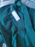 GXG男装  绿色肌理泡泡纱休闲时尚短袖衬衫男士 2023年夏季新款 绿色 170/M 晒单实拍图