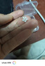 BJYLS999纯银针雪花耳钉女养耳洞流苏耳线足银针耳环2026轻奢高级耳饰 【999足银耳链】雪花耳线一对 实拍图