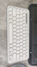 罗技（Logitech）时尚系列K390无线蓝牙键盘 超薄便携  K380升级版 白色 79键 实拍图