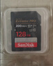 闪迪（SanDisk）128GB SD内存卡 4K V30 U3 C10 相机存储卡 读速200MB/s 写速90MB/s 微单/单反相机内存卡 实拍图