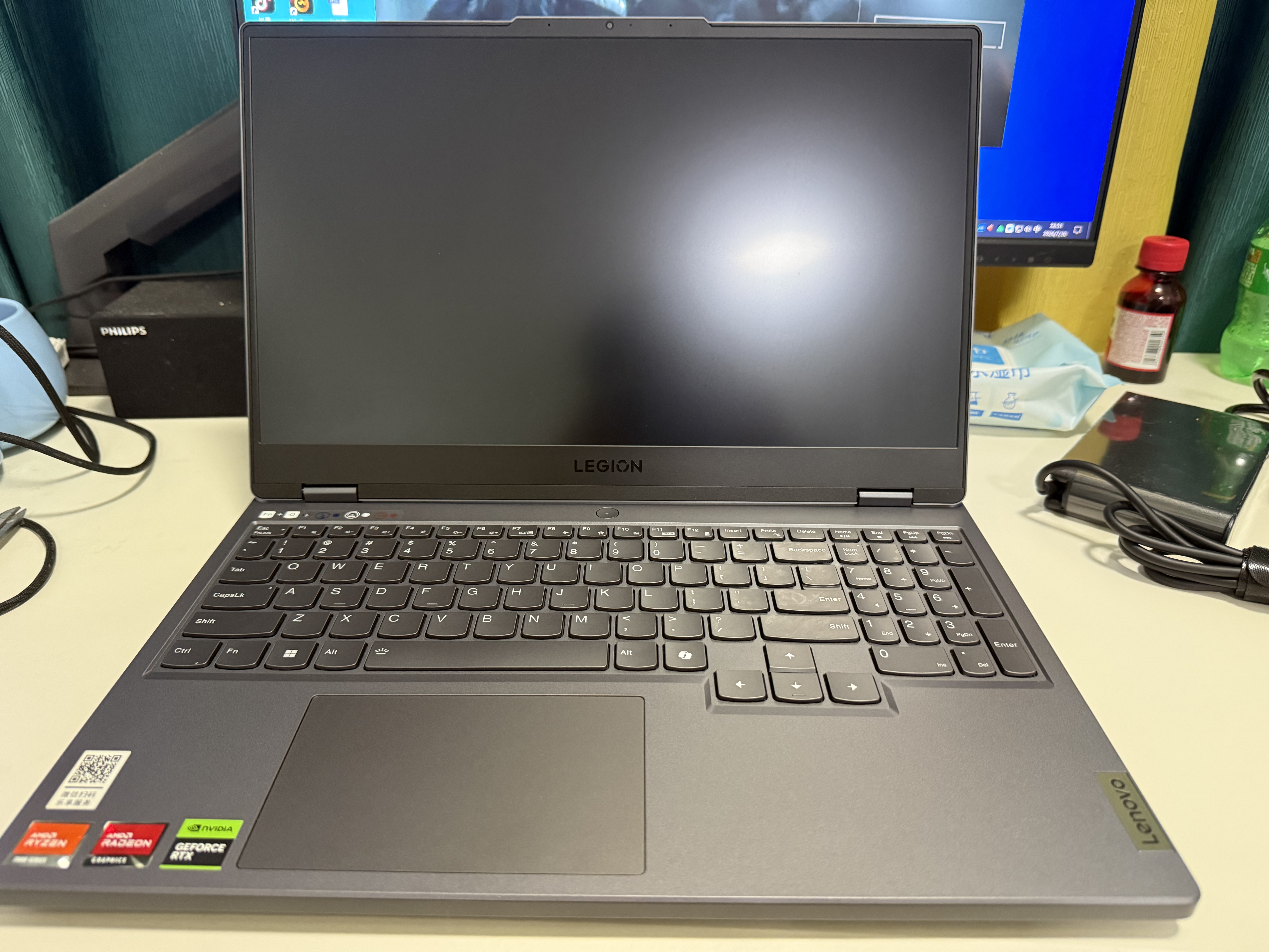 联想（Lenovo) 拯救者15.6寸Y7000/ R9000P高刷电竞吃鸡设计游戏本二手笔记本电脑 95新I7-13代-RTX4060 Y7000P 16G内存+512G固态 实拍图