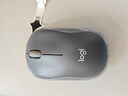 罗技（Logitech）M185鼠标 无线鼠标 办公鼠标 对称鼠标 黑色灰边 带无线2.4G接收器 实拍图