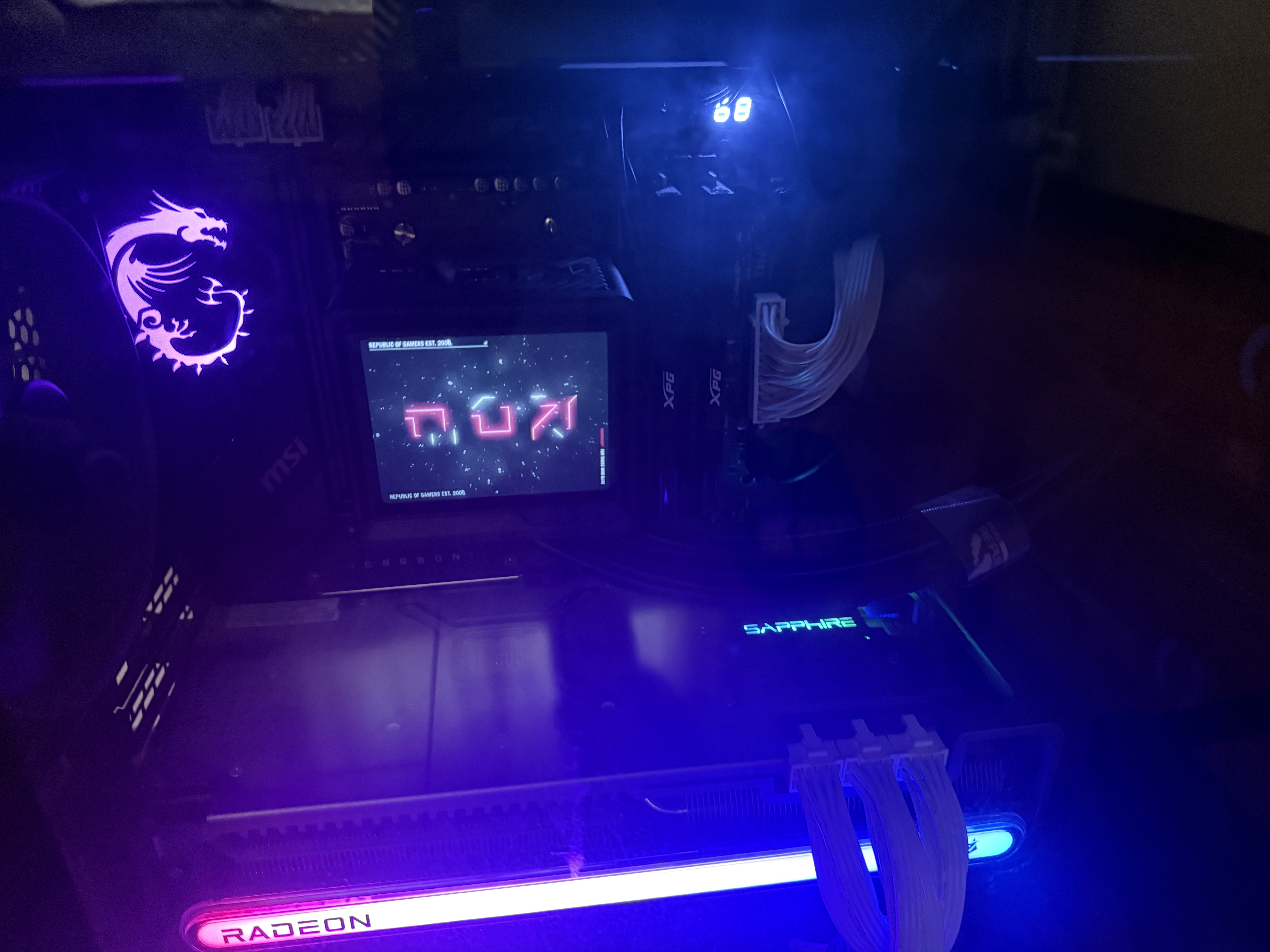 华硕ROG 龙神三代 360 ARGB EXTREME一体式水冷散热器 Asetek全新方案/加厚磁吸式风扇/3.5英寸LCD屏 实拍图