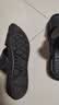 意尔康凉鞋男【送爸爸】真皮软底透气户外休闲沙滩鞋男士凉鞋 黑色41 实拍图