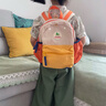 SHUKIKU儿童书包幼儿园背包防丢失轻便防泼水大容量户外旅游橘子汽水S+码 实拍图