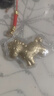 黄金2mg含金足金999马上有钱马年卡通小马吊坠包包钥匙扣手机挂件 马上有钱+红挂绳 实拍图