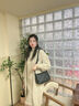 老人头头层牛皮女士包包女包大容量单肩包手提斜挎包妈妈包情人节礼物 实拍图