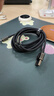 倍思【超级快充】Type-C数据线6A/5A充电器线100W/66W适用华为Mate60/40/30vivo荣耀oppo小米手机 2米【6A闪充线】钨金耐用编制线 实拍图
