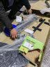 超凯（CHAOKAI）单杠室内多功能家用引体向上器落地式单双杠家用健身器材 【旗舰款】鼎型底靠背杠铃支架 实拍图