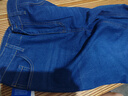 真维斯（Jeanswest）牛仔裤男2026夏季青年男士宽松直筒长裤弹力休闲长裤蓝色薄款33 实拍图