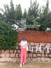 MUJI 女式 汉麻水洗宽版裤女装裤子女款女士长裤休闲裤阔腿裤26年春夏 米白色条纹 M （160/66A ） 实拍图