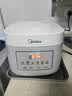 美的（Midea）电饭煲 3L家用电饭锅 316L不锈钢无涂层煮饭锅 2-3人智能预约0涂层煲汤煮粥MB-RE387S 实拍图