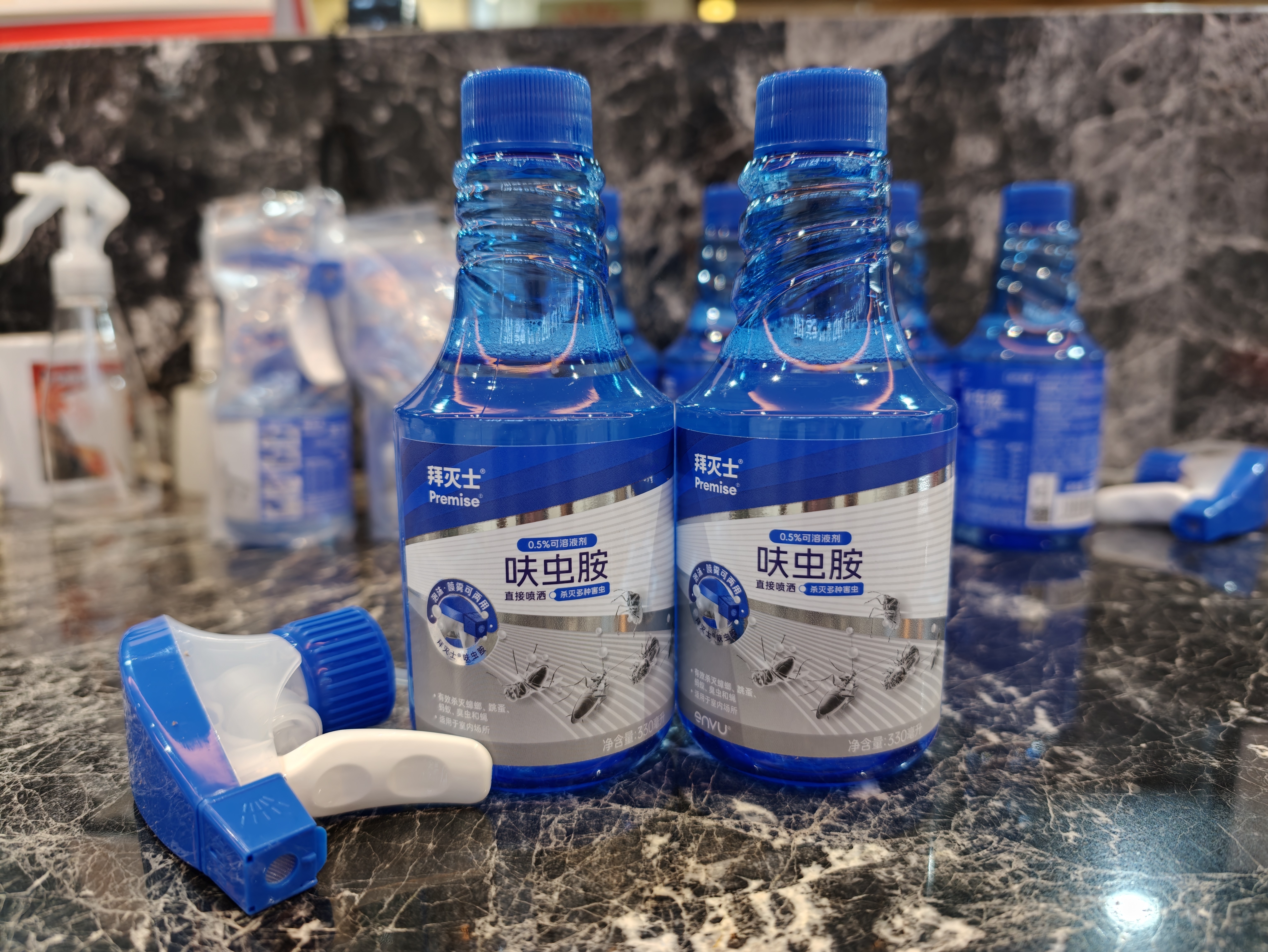 拜灭士呋虫胺杀虫剂330ml*2+蟑螂喷雾300ml下水道去小飞虫热门商品 实拍图