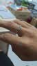 中国黄金（CHINA GOLD）连理枝银情侣戒指男女求婚活口对戒表白七夕情人节生日礼物送女友 京速达*足银*连理枝戒指【情侣一对】品牌礼盒 实拍图