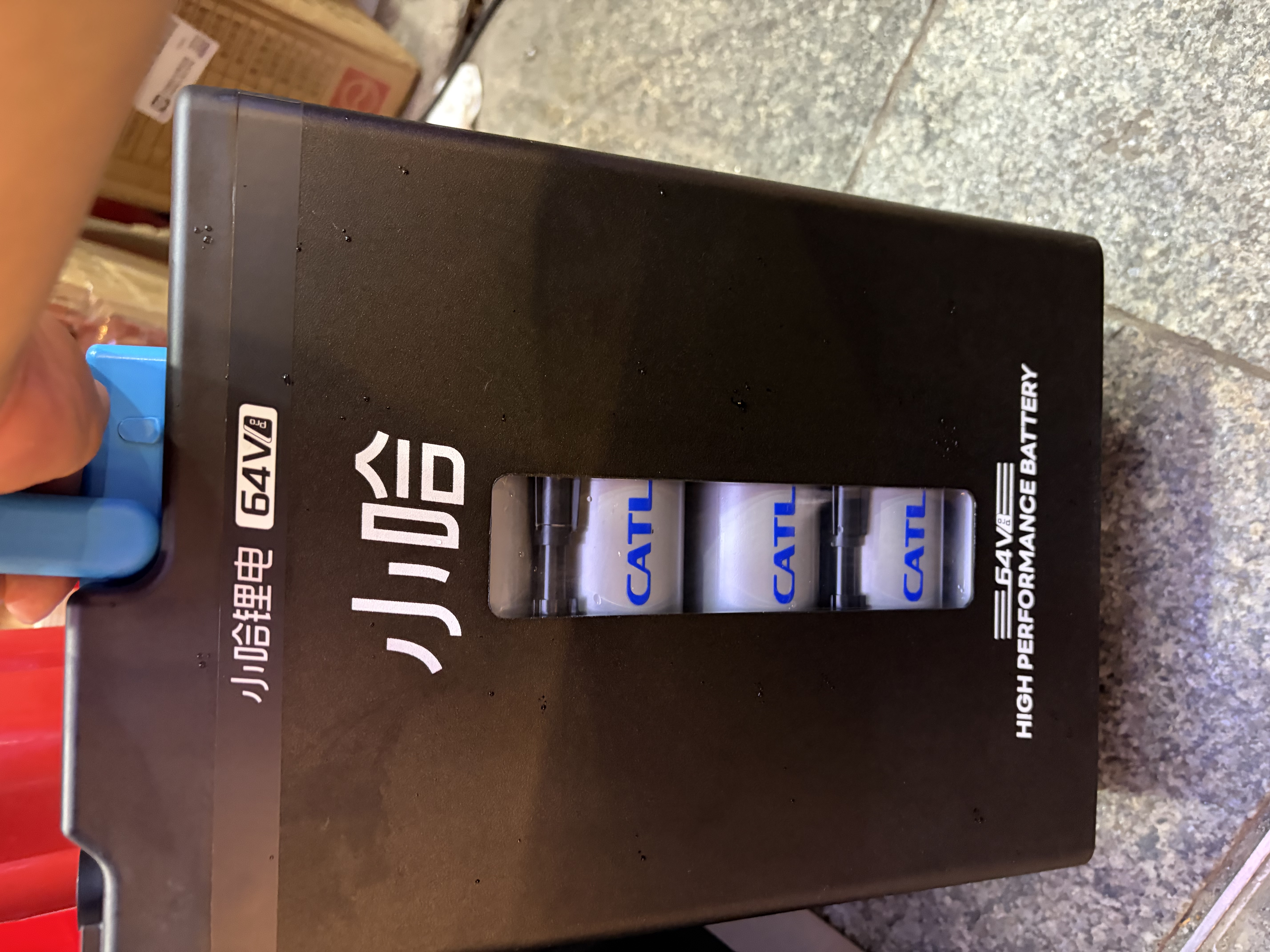 小哈电动车锂电池60V45Ah 电瓶车电池 雅迪爱玛台铃电池 实拍图