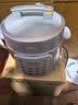 美的（Midea）有钛青瓷0涂层营养蒸电压力锅5L 智能预约多功能一体高压电饭锅MY-E5811G家用4-6人开盖火锅电饭煲 实拍图