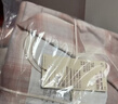 MUJI女式无侧缝法兰绒睡衣女士家居服纯棉冬季套装 粉红色格纹5A XL 实拍图