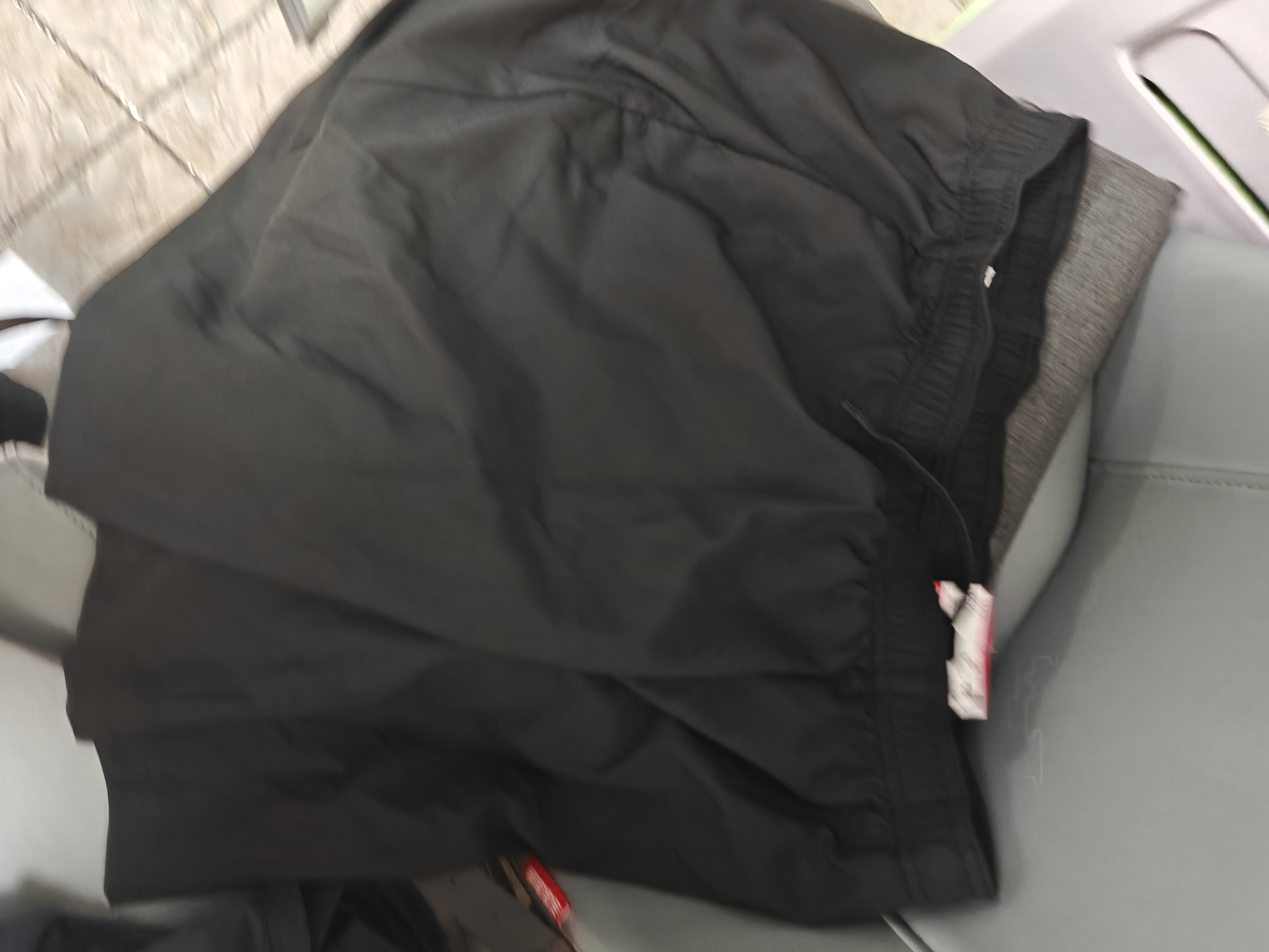 迪卡侬（DECATHLON）显瘦阔腿短裤速干凉感吸湿裤男运动透气宽松训练健身跑步FICM 款式B黑色-两侧插袋 (新旧随机) L 实拍图