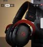 漫步者（EDIFIER）HECATE战神5头戴式游戏耳机三角洲行动吃鸡fpsA5空间音频USB7.1.4陀螺仪耳麦麦克风有线专业赛事 黑红色+耳机支架+晒单赢红包 实拍图