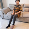 Panapopo羊绒护膝保暖关节炎老寒腿男女士中老年人秋冬防寒护腿长筒套 实拍图
