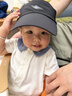 迪卡侬（DECATHLON）空顶帽男女夏天遮阳帽太阳帽鸭舌帽户外运动帽跑步帽子RUNC 新黑色-可调节松紧带款 新空顶帽松紧带（建议头围50-62厘米） 实拍图