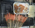 游牧御品牛肉串60支 儿童手把串 烧烤食材烤肉烤串 香嫩不柴 牛肉净重318g 实拍图