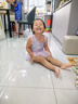 佑游儿童泳衣女孩泡温泉泳衣小童婴幼儿连体游泳三件套31605美人鱼L 实拍图
