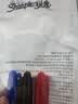 锐意（Sharpie）细头马克笔油性防水防褪色速干耐用记号笔商务办公标记进口原装黑红蓝3支装美术写生水彩笔美育 实拍图