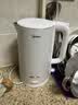 美的（Midea）电热水壶烧水壶钛材质2200W速沸恒温水壶彩钢外壳调奶器自动断电2L大容量2026新款MK-SH20M127-T 实拍图