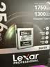 雷克沙（Lexar）256GB CFexpress Type B存储卡 读1750MB/s 富士佳能尼康适配 8K超清录制（SILVER） 实拍图