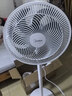 美的（Midea）电风扇家用7叶落地扇摇头电风扇循卧室宿舍轻音风扇 白色丨7叶台地两用 实拍图