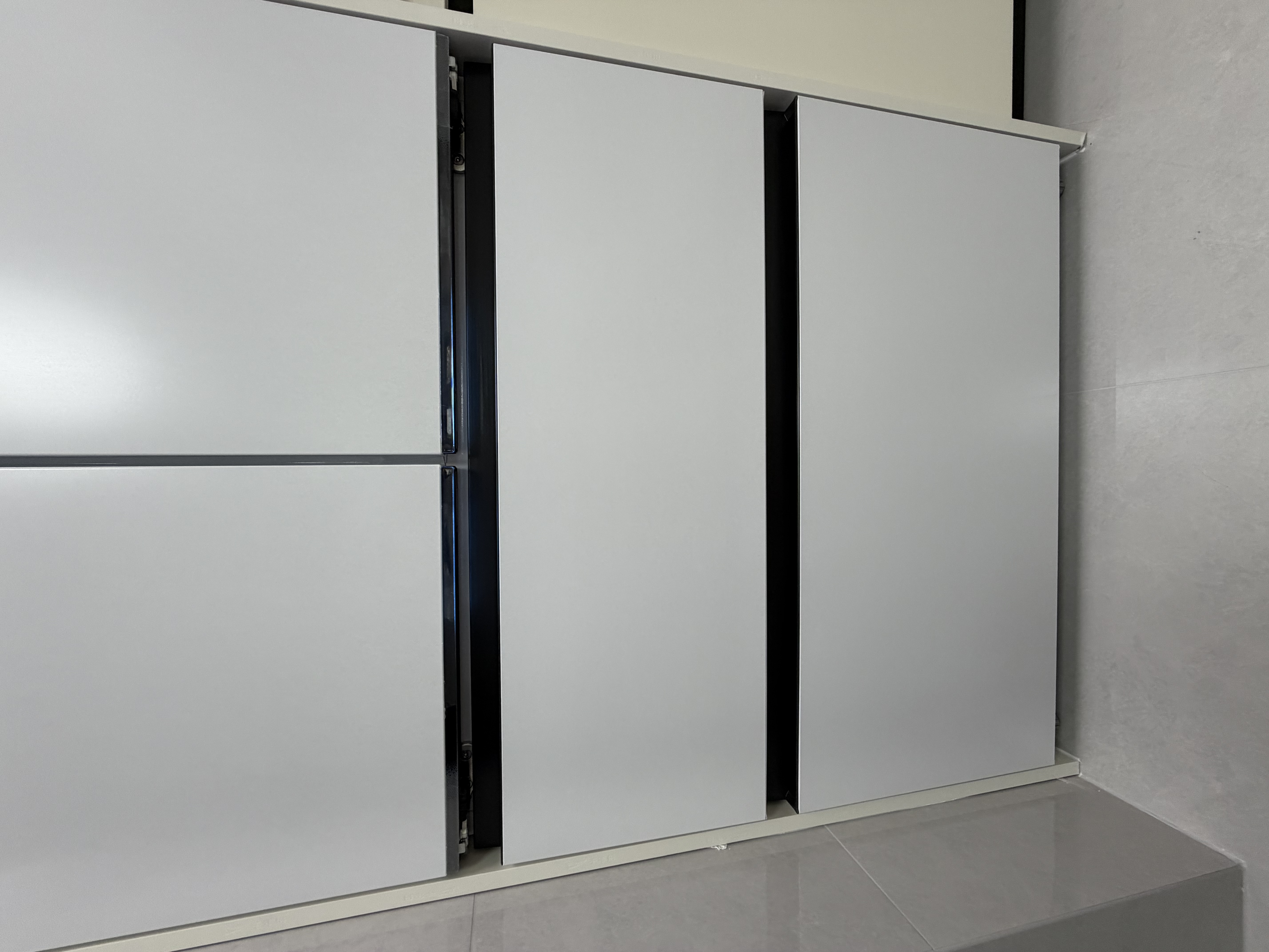 美的（Midea）M60机皇550法式四开门冰箱523升大容量双系统2.0自动制冰机超薄嵌入式双净味一级能效风冷国家补贴 自动制冰|双系统2.0|云隐白 美的机皇 实拍图