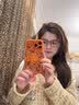 玄皇适用iphone17promax手机壳苹果17pro新款透明磁吸镜头全包保护套硅胶磨砂软边框Ai相机按键男女款 【星宇橙】镜头全包丨相机按键保护丨超强防摔 iPhone17promax【赠无黑边康 实拍图