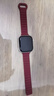 Apple/苹果 Watch S11 智能手表GPS+蜂窝款42毫米银色铝金属表壳雾紫色运动型表带S/M MF9G4CH/B 实拍图