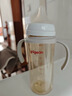 贝亲（Pigeon）PPSU宽口径双把手奶瓶240ml M号奶嘴 3个月+ AA270 实拍图
