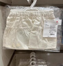 优衣库婴幼儿幼儿松紧裙裤宝宝短裙短裤481791 01 乳白色 90 实拍图