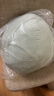 MUJI可当成腰垫使用的柔软靠垫 抱枕腰托靠枕腰靠 淡绿色 35*35*35cm 实拍图