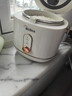 美的（Midea）电饭煲小型1-2-3人小容量迷你家用电饭锅白玉晶釜上盖可拆卸微压智能多功能MB-JA122礼品团购 实拍图