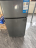 奥克斯小冰箱家用小型迷你冷藏冷冻两用出租房宿舍用节能省电寝室办公室电冰箱 【净化去味】146灰色【高效保鲜 铜管速冷】30L 实拍图