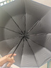 天堂伞 全自动晴雨伞三折 10骨加固一键开收易甩干简约商务自动伞 油蓝 实拍图