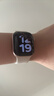 Apple/苹果 Watch S11 智能手表GPS款42毫米玫瑰金色铝金属表壳淡桃粉色运动型表带S/M MEUN4CH/B 实拍图